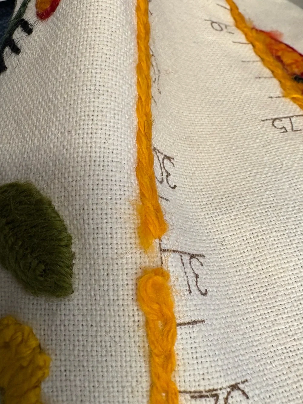 N/A colorful embroidered